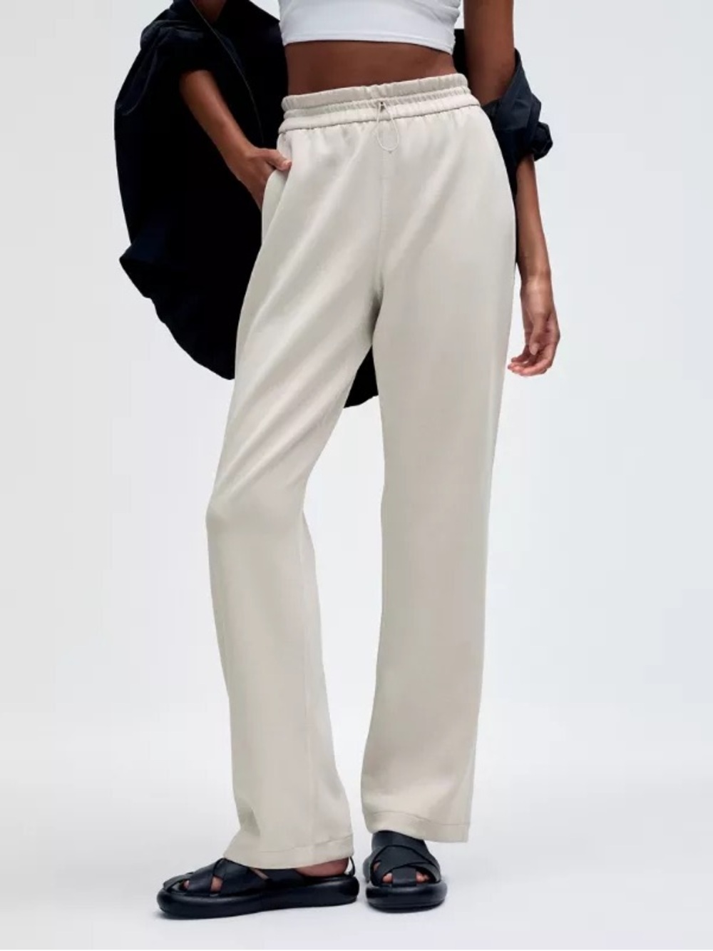 Lululemon Softstreme High-rise Pant 28” - Bone 2